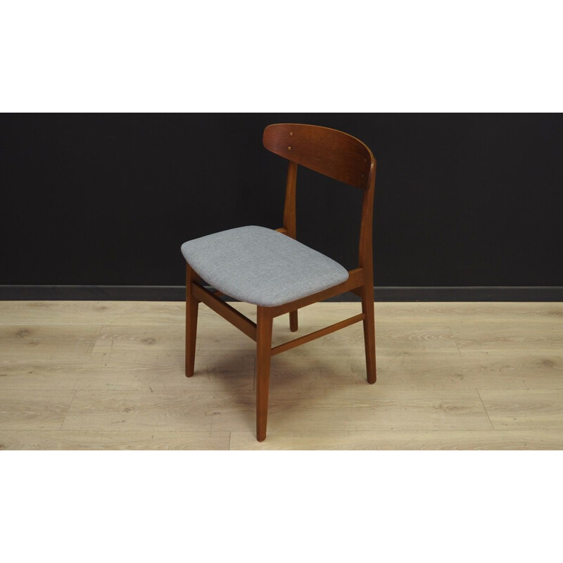 Vintage Danish grey SAX Chairs 1960