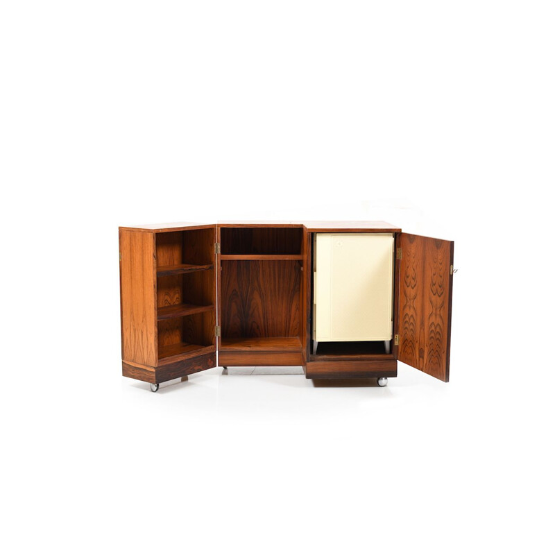 Bar Cabinet in Rosewood by Torbjørn Afdal for Bruksbo 1960s