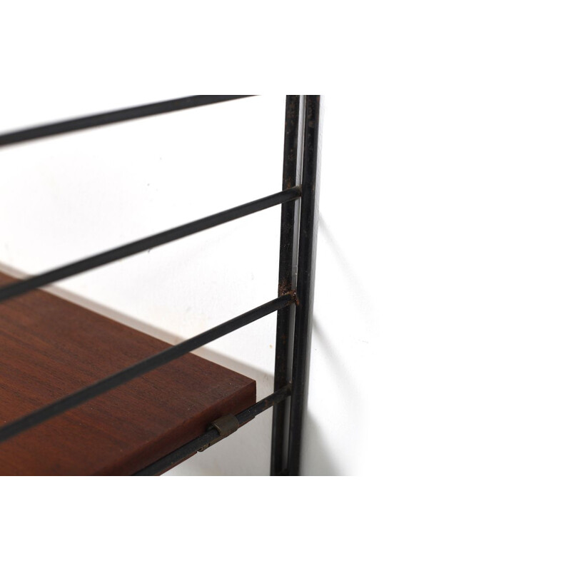 String Shelf System in teak by Kajsa & Nils Nisse Strinning 1950