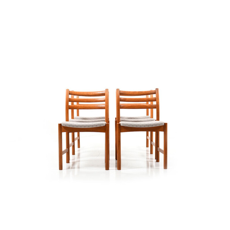 Suite de 6 chaises à repas danoises par Poul Volther pour Soro Stolefabrik