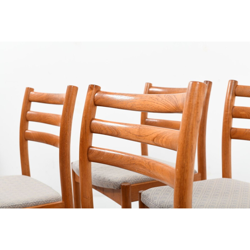 Set of Six Danish Dining Chairs by Poul Volther for Soro Stolefabrik