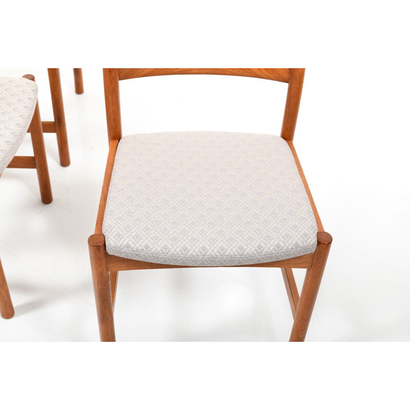 Set of Six Danish Dining Chairs by Poul Volther for Soro Stolefabrik