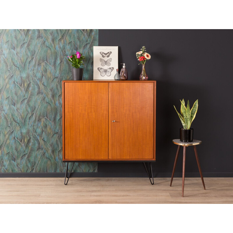 Vintage chest of drawers in teak and walnut 1960s