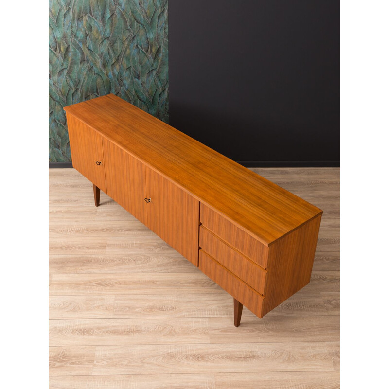 Vintage german sideboard in walnut 1960