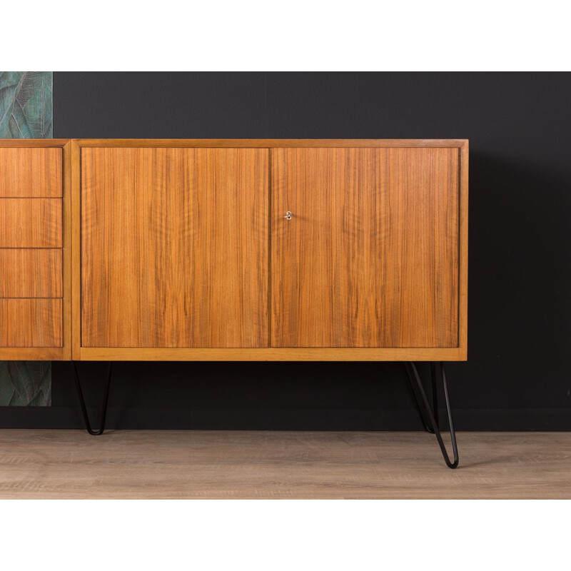 Vintage sideboard for WK Möbel in walnut and formica 1950