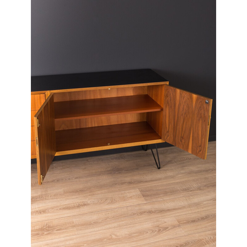 Vintage sideboard for WK Möbel in walnut and formica 1950