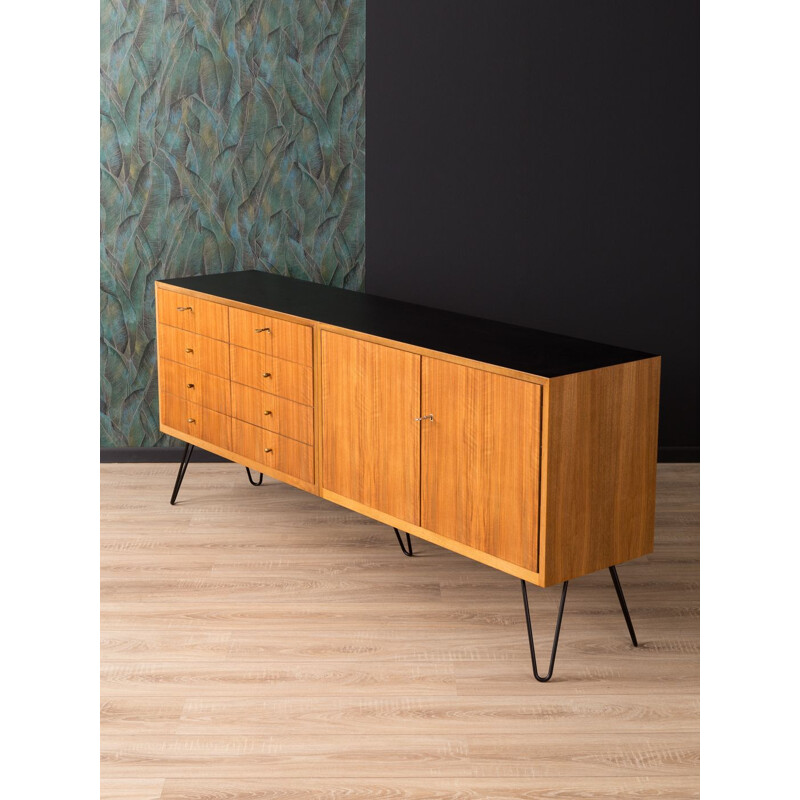 Vintage sideboard for WK Möbel in walnut and formica 1950