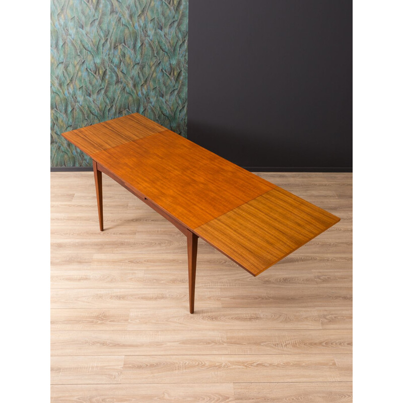 Vintage german teak extendable table 1960s