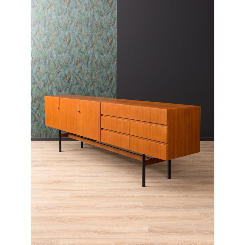 Long Vintage sideboard in teak by Mustering