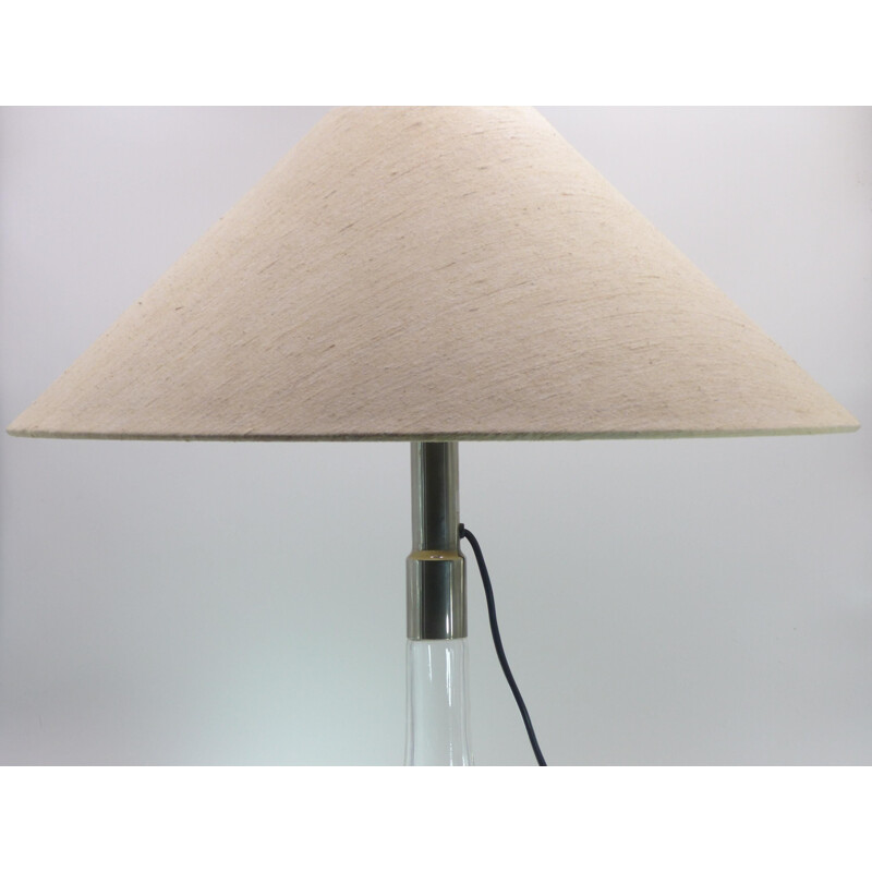Lampe vintage de table en verre par Ingo Maurer