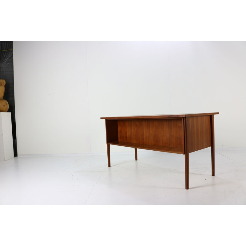 Vintage teakwood Danish design desk