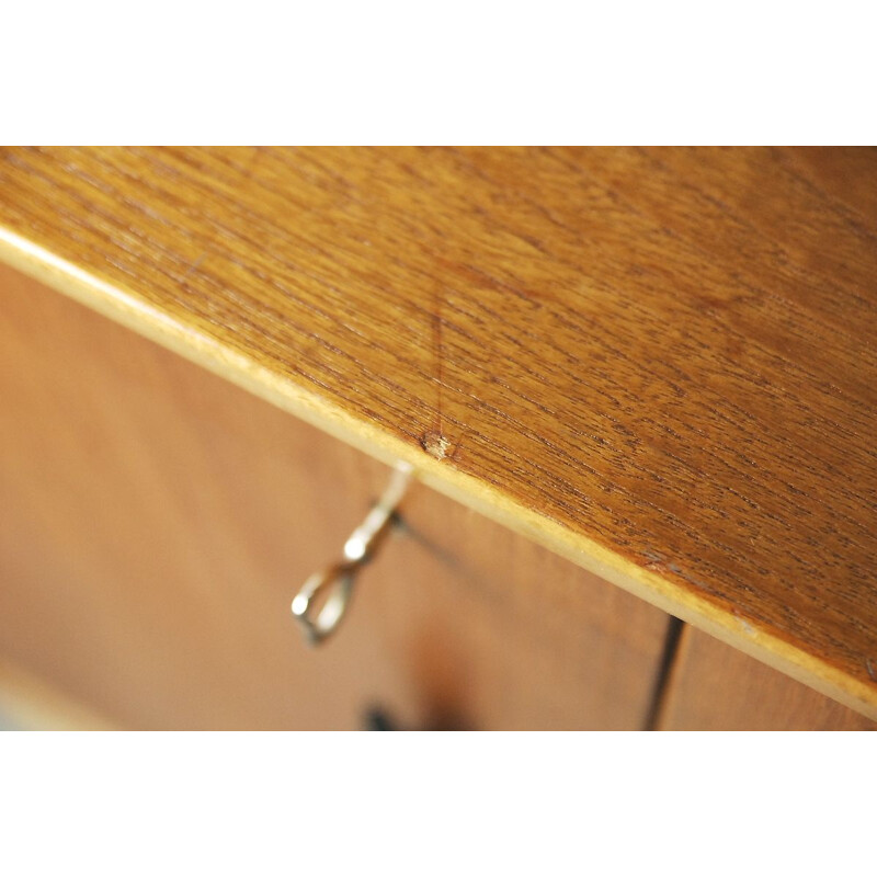 Vintage Scandinavian teak cabinet with drawers