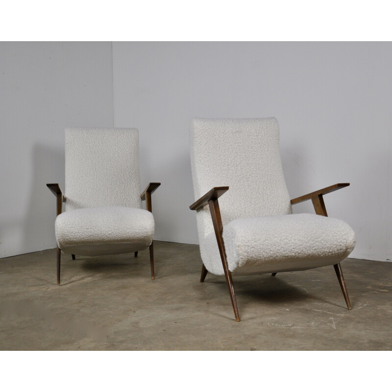 Set of 2 vintage armchairs