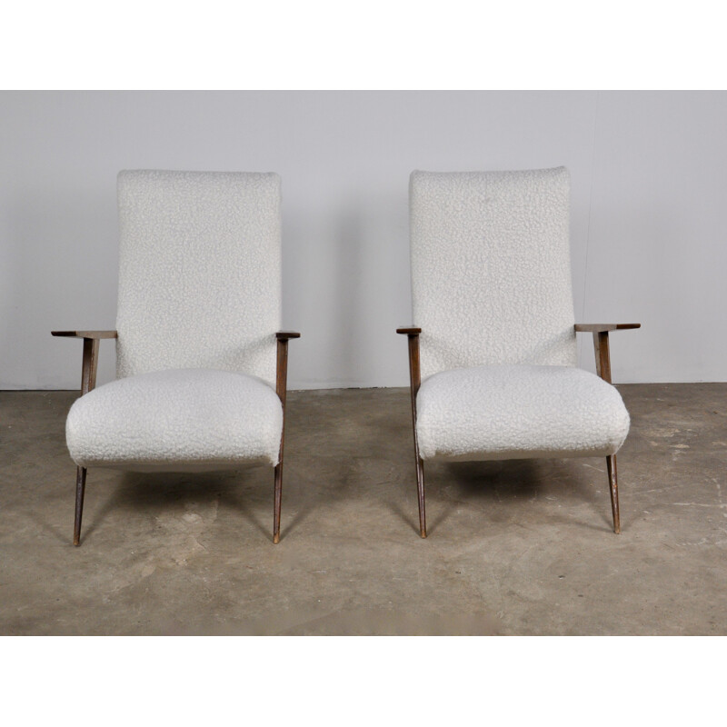 Set of 2 vintage armchairs