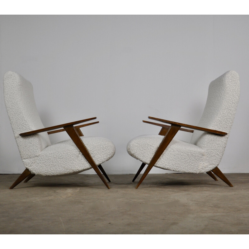 Set of 2 vintage armchairs