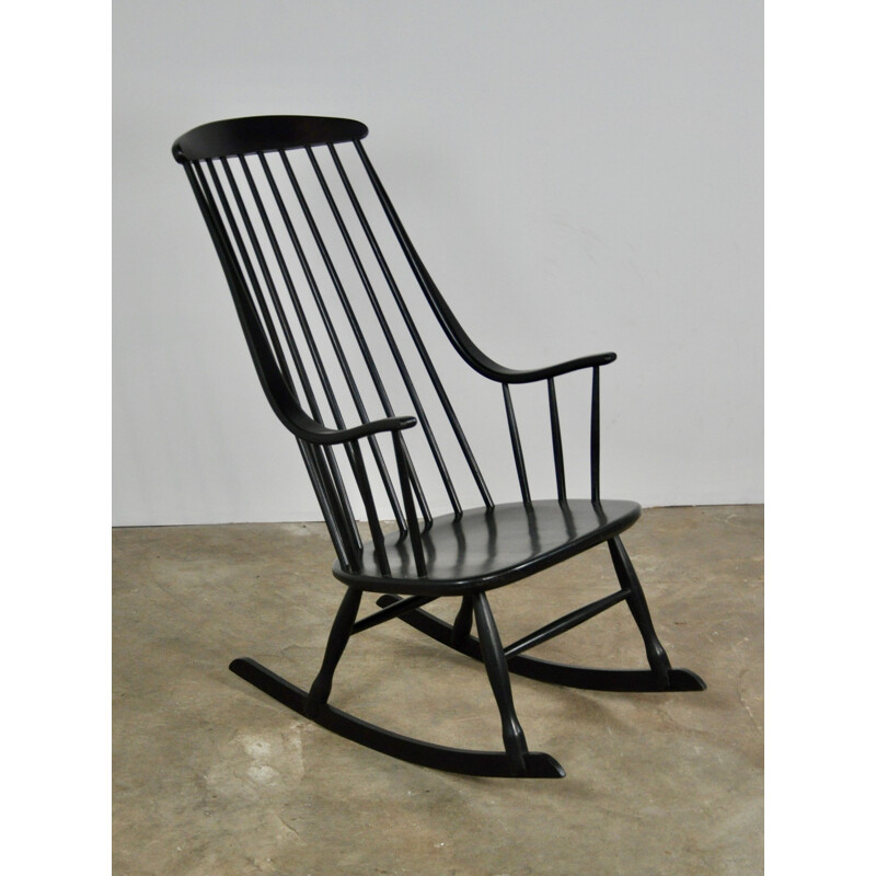 Vintage rocking chair by Lena Larsson for Nesto