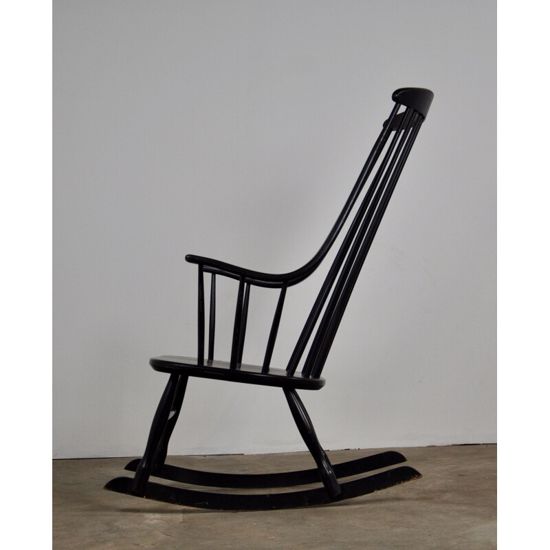 Vintage rocking chair by Lena Larsson for Nesto