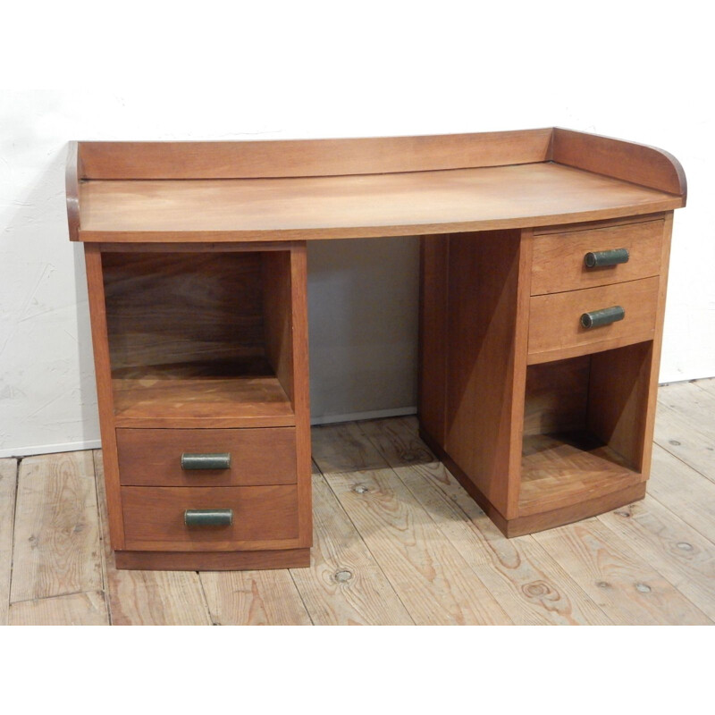 Vintage oak office desk