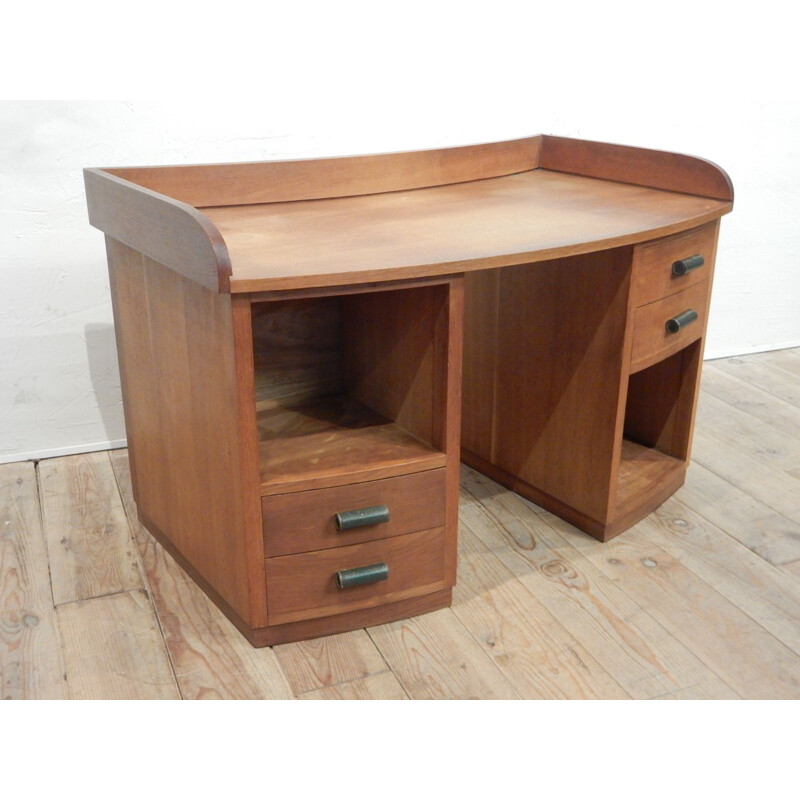 Vintage oak office desk