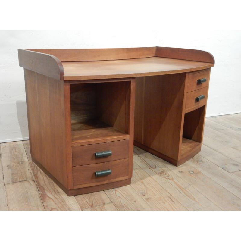 Vintage oak office desk