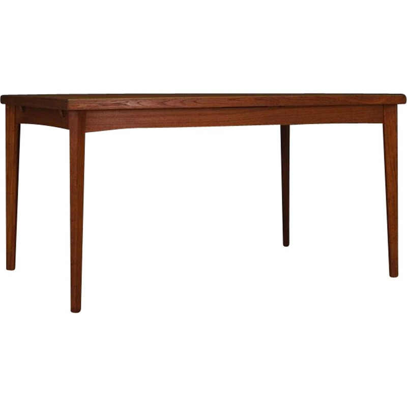 Vintage scandinavian teak table 1970