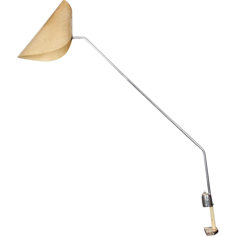 Vintage lamp for Napako in metal and glass fiber
