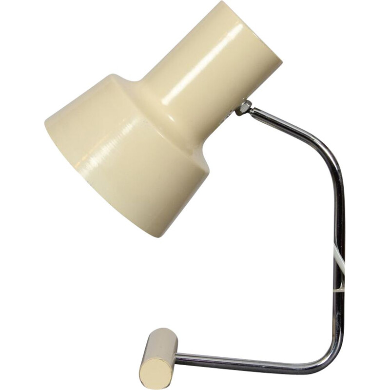 Vintage lamp for Napako in beige metal 1970