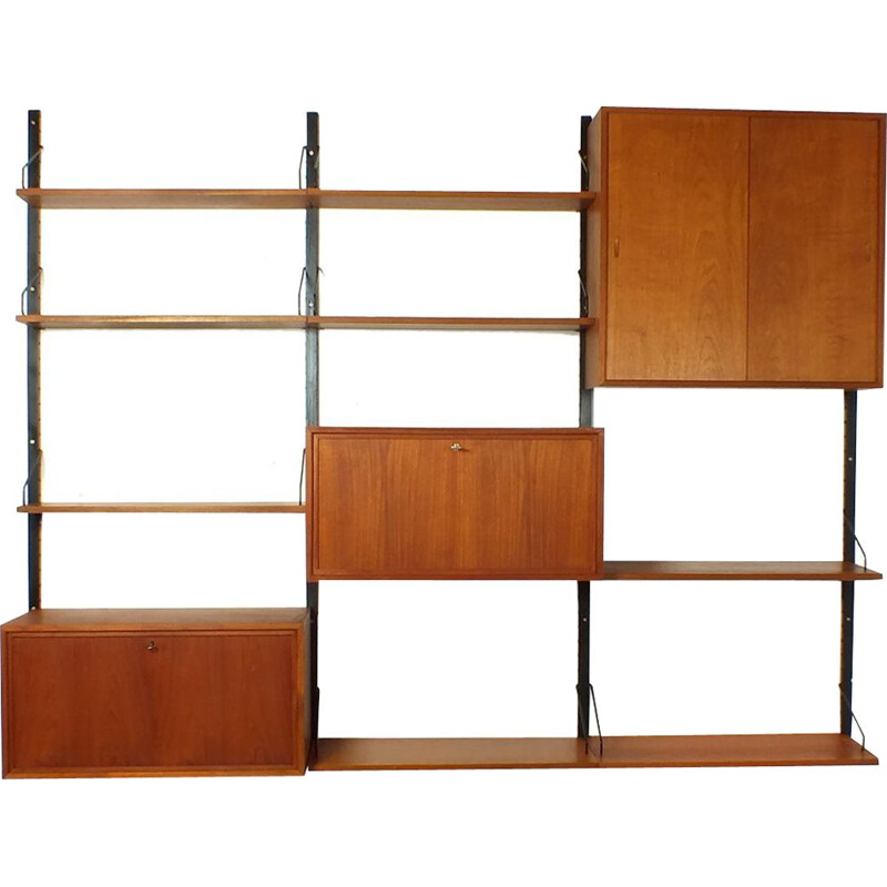 Vintage wall unit Royal System by P. Cadovius