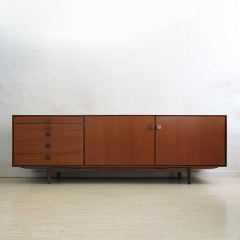 African Teak Sideboard, Ib KOFOD LARSEN - 1960s