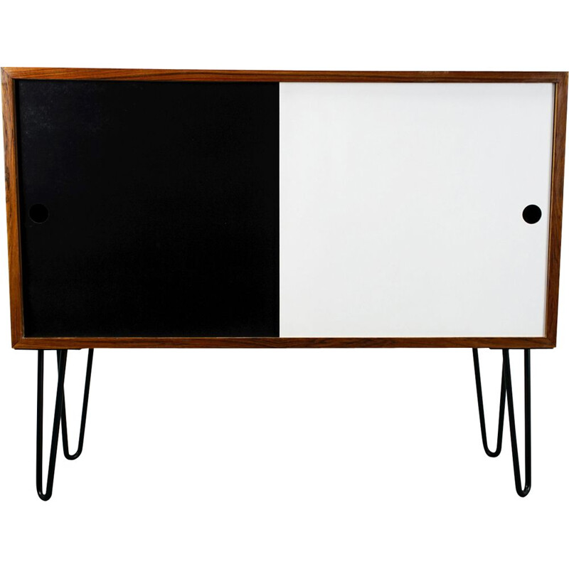 Small Rosewood Sideboard with Hairpin Legs 1960