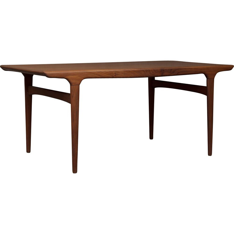 Vintage teak extension table by Johannes Andersen