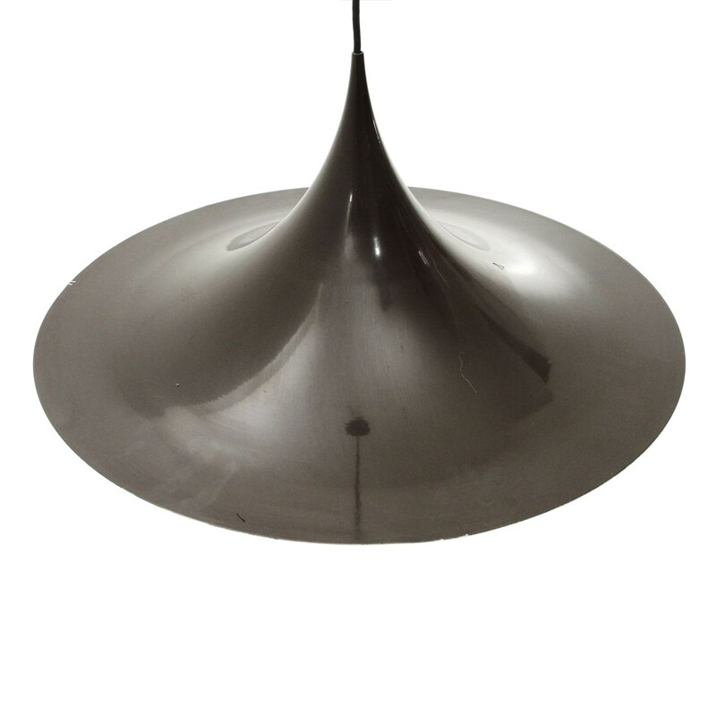 Brown Semi chandelier by Claus Bonderup & Torseten Thorup for Fog & Morup, 1970