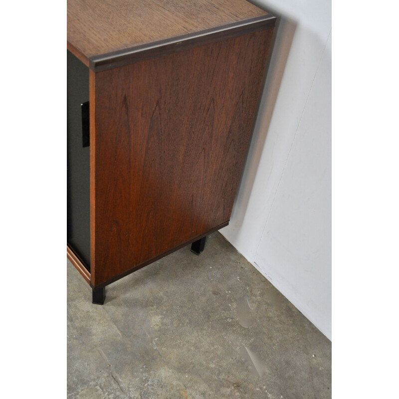 Vintage two-tone sideboard in teak 1960 