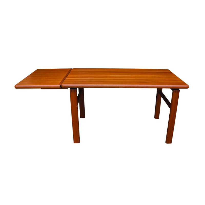 Vintage wooden dining table, Denmark 1970