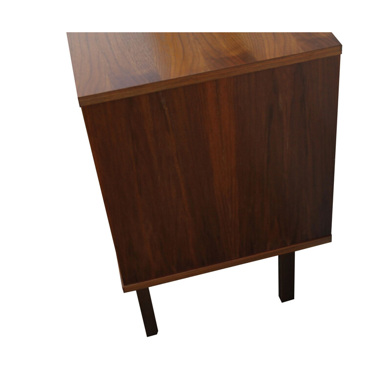 Long Vintage sideboard in walnut 1960