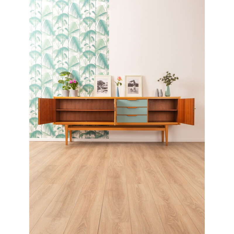 Long Vintage ash sideboard 1960