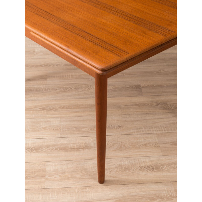 Vintage german table in solid teak 1960