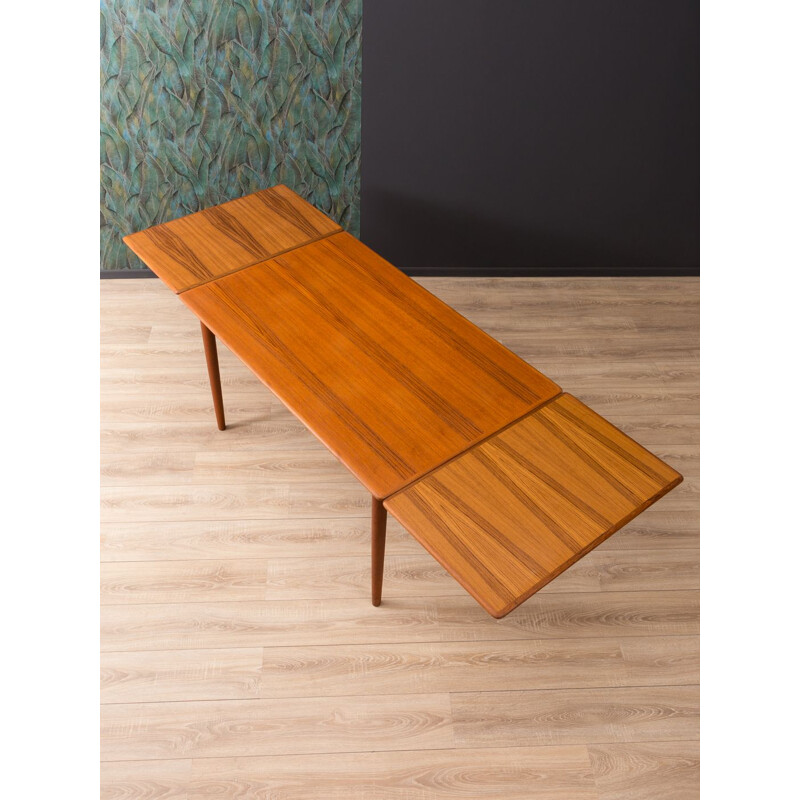 Vintage german table in solid teak 1960