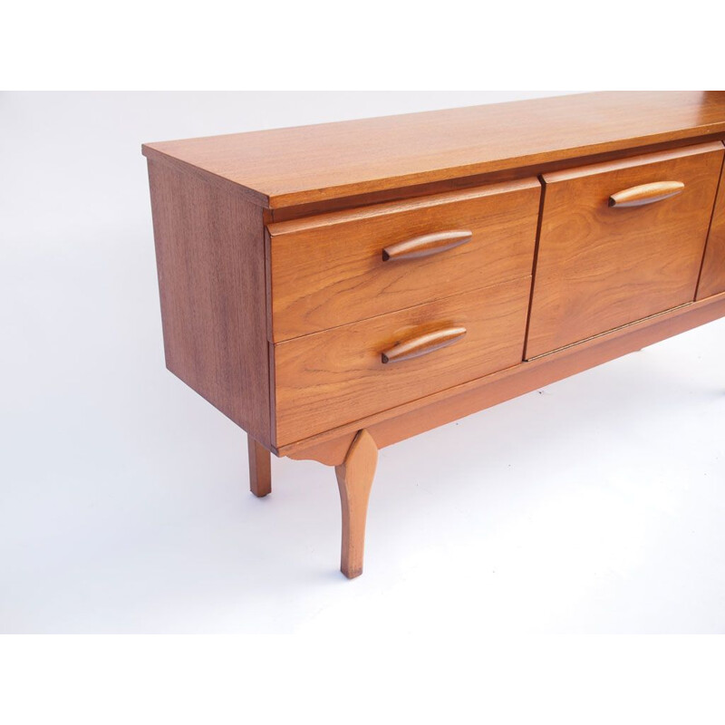 Vintage scandinavian teak sideboard 1950