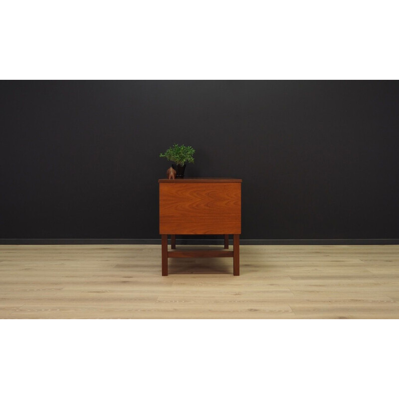 Vintage Danish writing desk in teak