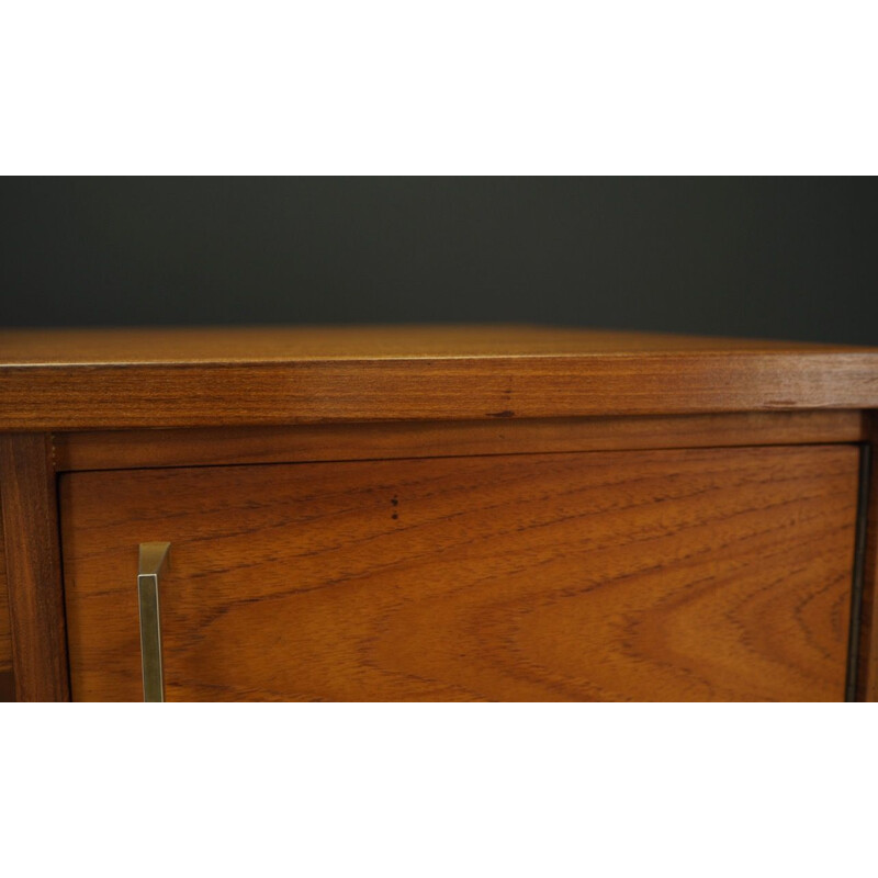 Vintage Danish writing desk in teak