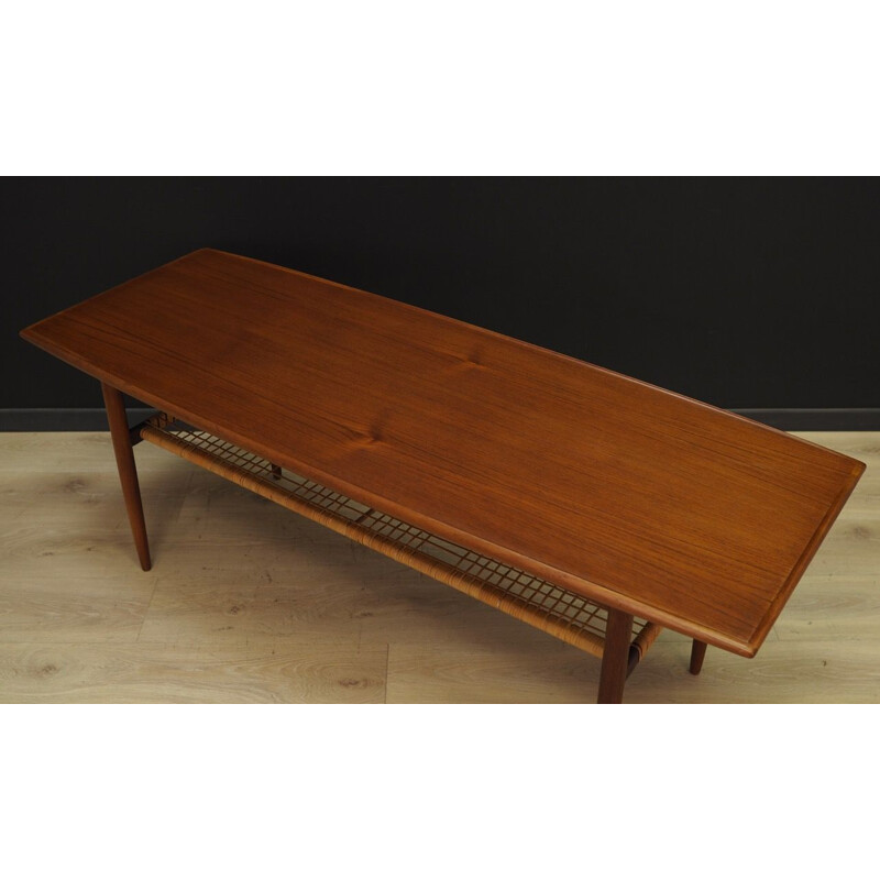 Danish design coffee table in teak