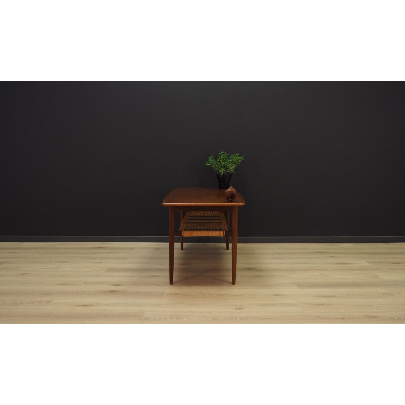 Danish design coffee table in teak