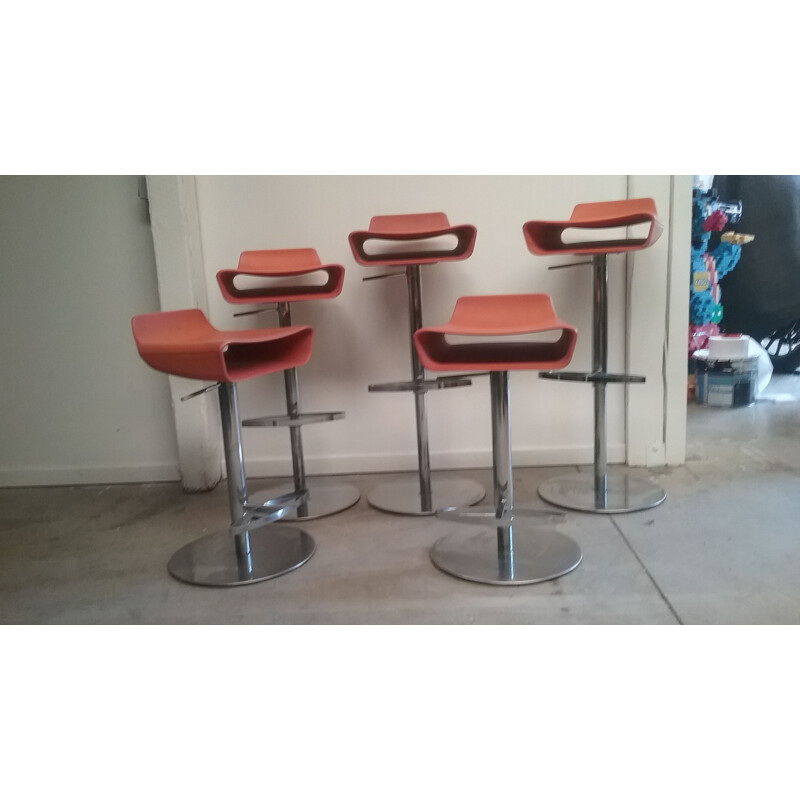 5 stools Ciacci, italian design by ARTER & CITTON