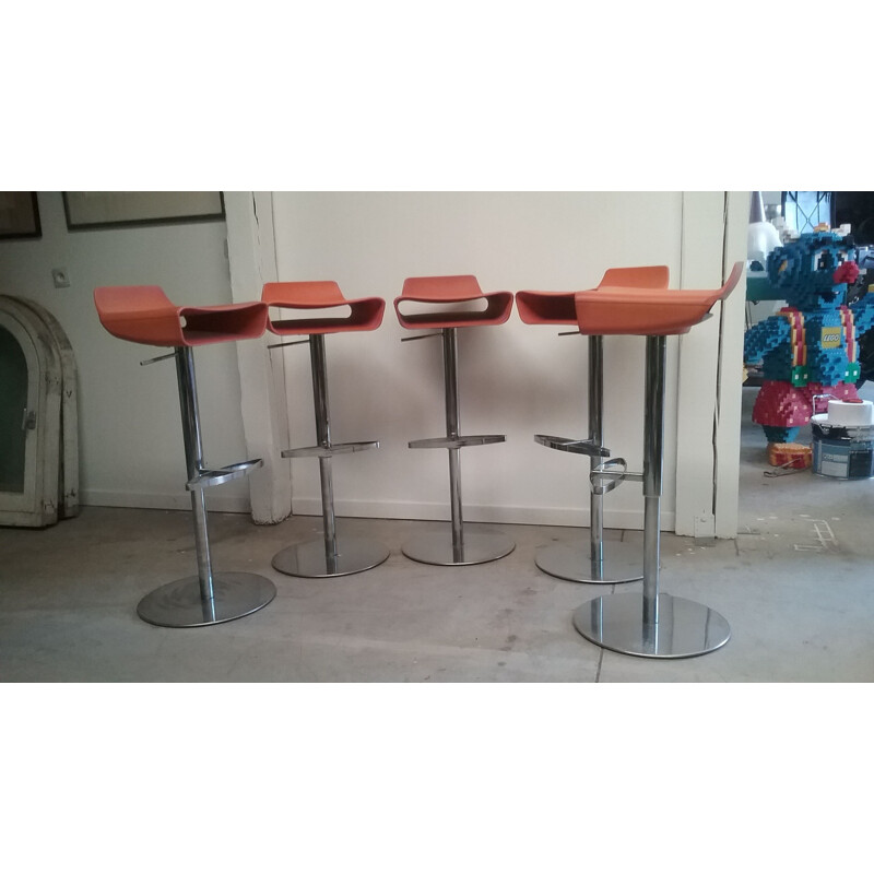5 stools Ciacci, italian design by ARTER & CITTON