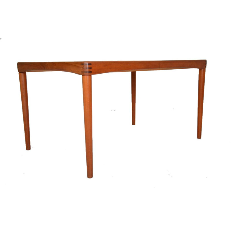 Extendable table in teak by Henry Walter Klein