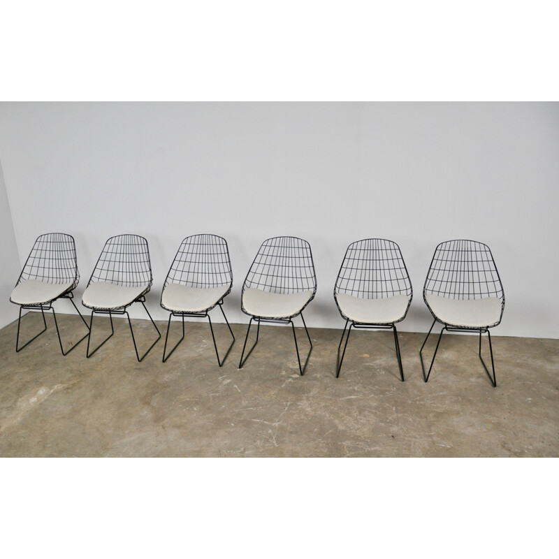 Set of 6 SM05 chairs by Cees Braakman for Pastoe