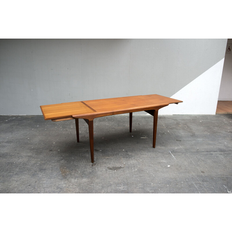 Vintage scandinavian teak table for Uldum 1960