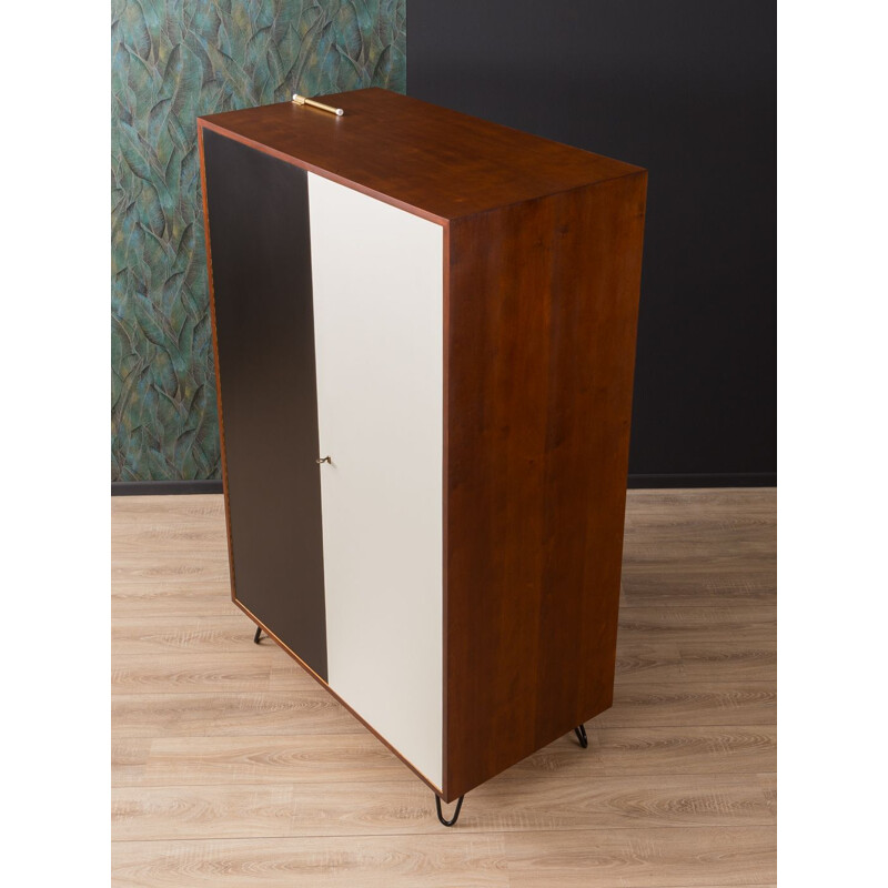 Armoire vintage pour WK Möbel en hêtre et formica 1950