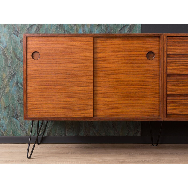 Vintage rosewood sideboard by DeWe